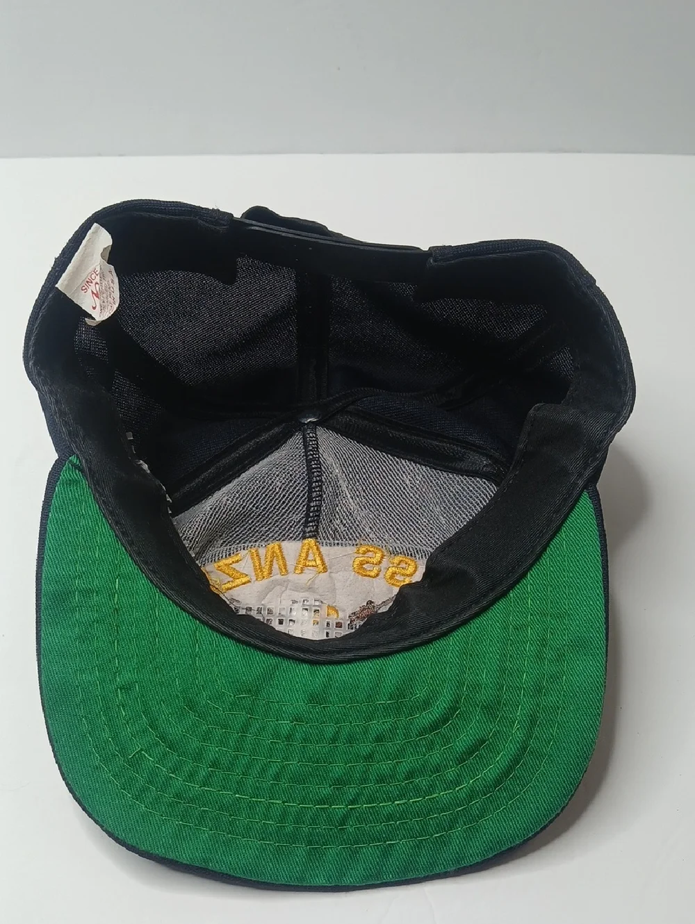 US Navy USS Anzio CG 68 Guided Missle Ship Snapback Cap Blue Embroidered‎ USA